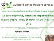 Tablet Screenshot of gsmf.org.uk
